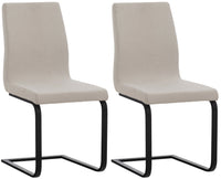 CLP 2er Set Esszimmerstühle Belley Stoff – Produktabbildung 9