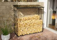 CLP Kaminholzunterstand Ruston Aluminium XXL – Produktabbildung 2