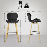 CLP Barhocker Austin Stoff – Produktabbildung 7