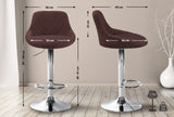 CLP Barhocker Lazio Stoff chrom – Produktabbildung 10