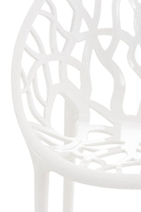 2er SET Stapelstuhl CRYSTAL