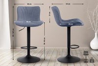 CLP 2er Set Barhocker Linus Stoff – Produktabbildung 6