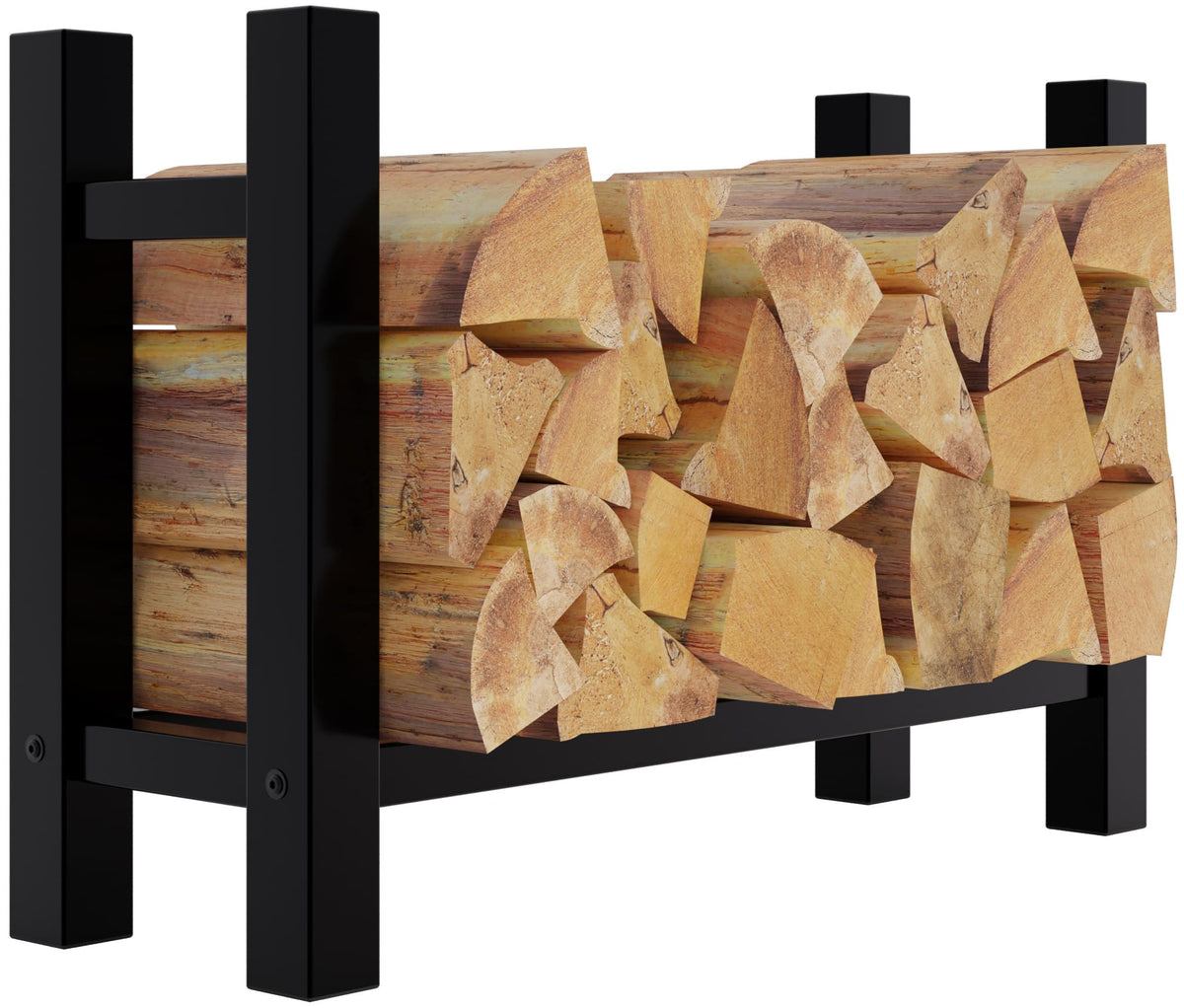 CLP Kaminholzständer Medya eckig 30x80x60 cm