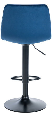 CLP Barhocker Lex Samt Schwarz – Produktabbildung 4