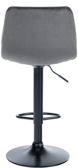 CLP Barhocker Lex Samt Schwarz – Produktabbildung 9
