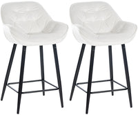 CLP 2er Set Barhocker Gibson 76 Samt