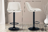 CLP 2er Set Barhocker Loft Kunstleder – Produktabbildung 2