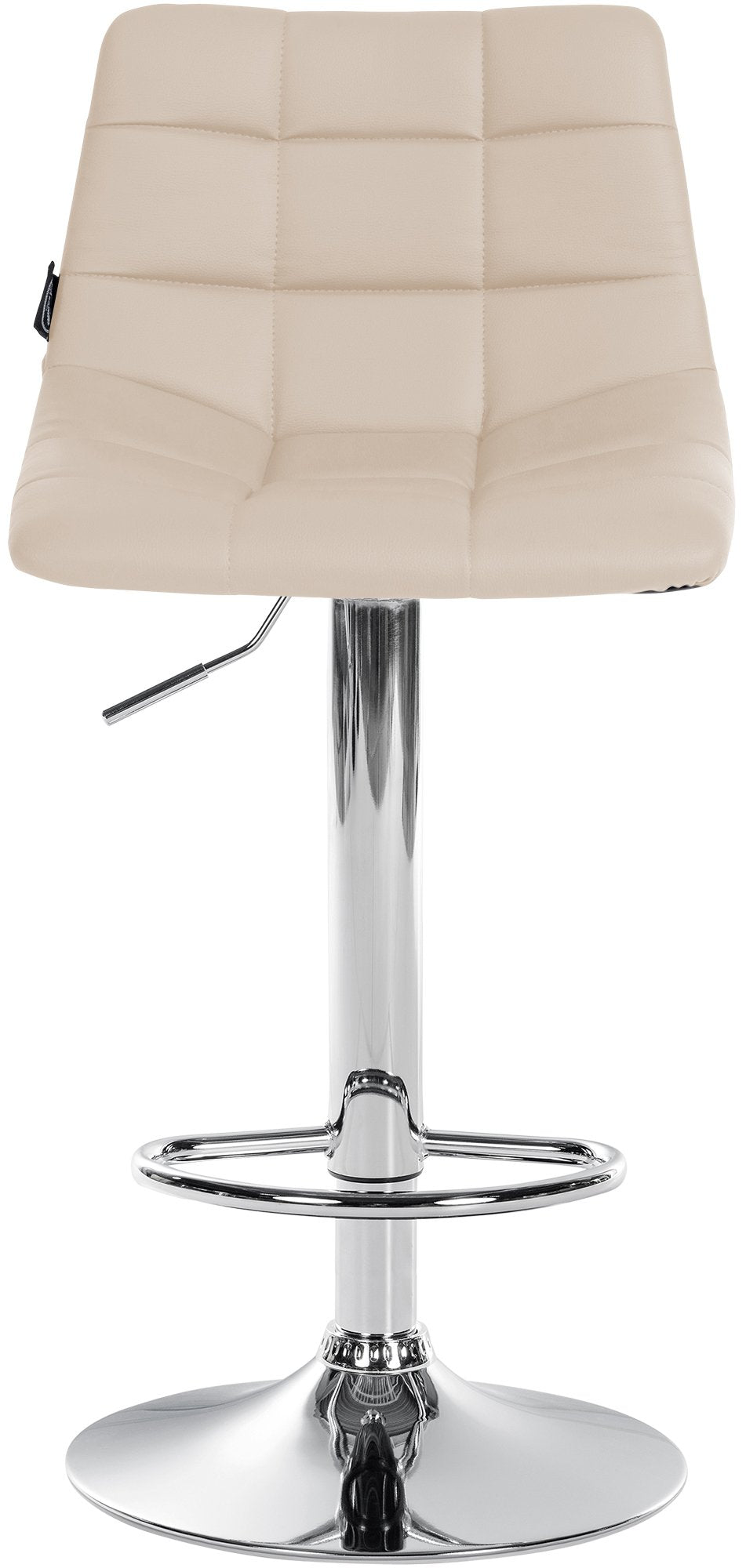 CLP 2er Set Barhocker Jerry Kunstleder chrom – Produktabbildung 4