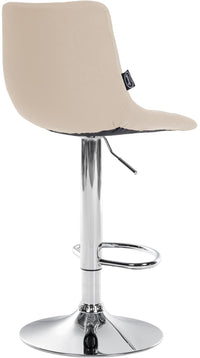 CLP 2er Set Barhocker Jerry Kunstleder chrom – Produktabbildung 6