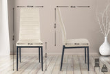 CLP 4er Set Esszimmerstühle Mayfair Samt – Produktabbildung 2