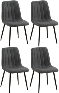 CLP 4er Set Stühle Dijon Stoff