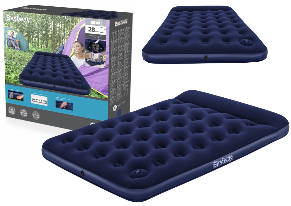 Luftmatratze mit Pumpe 191 x 137 x 28 cm Bestway 67225
