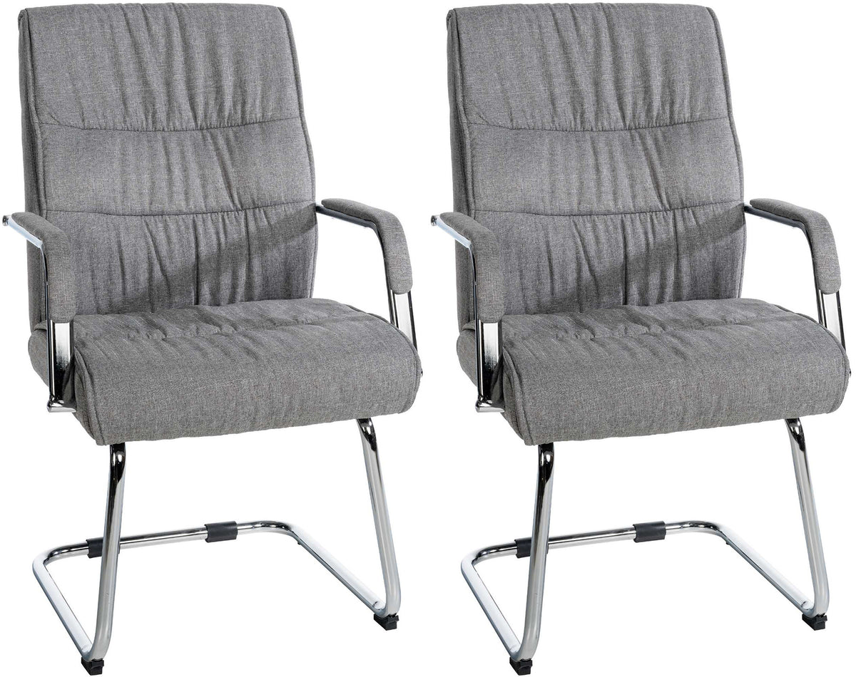 CLP 2er Set Besucherstuhl Sievert Stoff – Produktabbildung 10