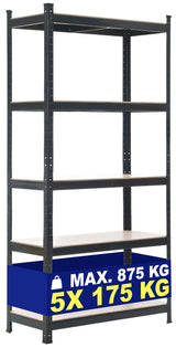 CLP Lagerregal 90x40x180 cm