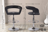 CLP 2er Set Barhocker Jaen Kunstleder – Produktabbildung 2