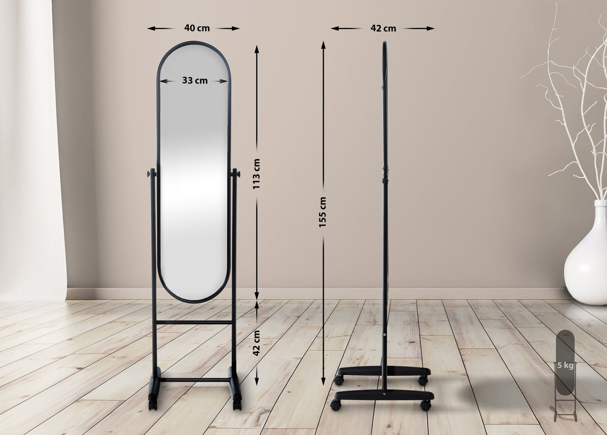 CLP Standspiegel Nane Oval – Produktabbildung 2