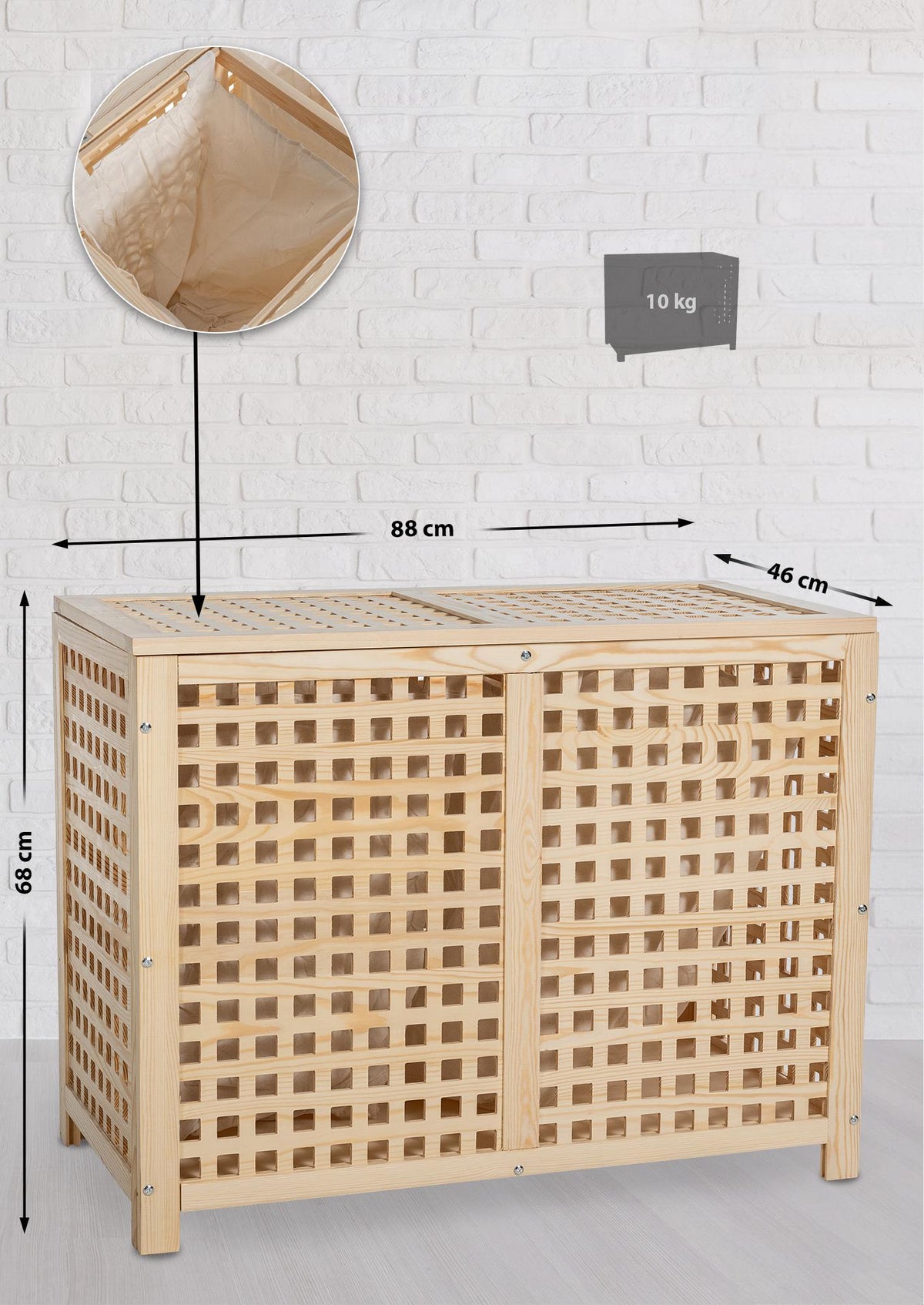 CLP Wäschebox Lodi – Produktabbildung 2