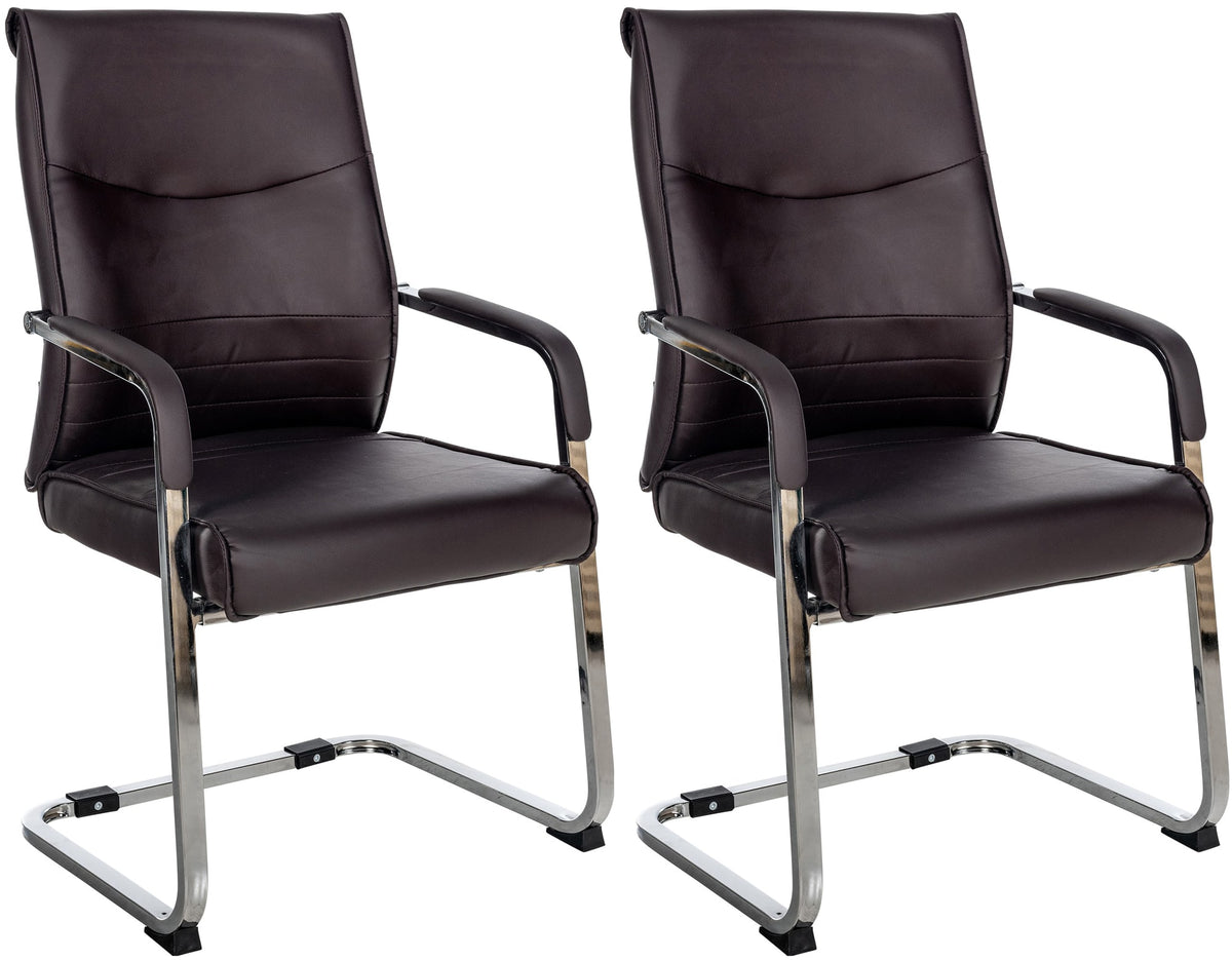 CLP 2er Set Besucherstuhl Hobart