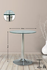 CLP Glastisch 70 cm – Produktabbildung 2