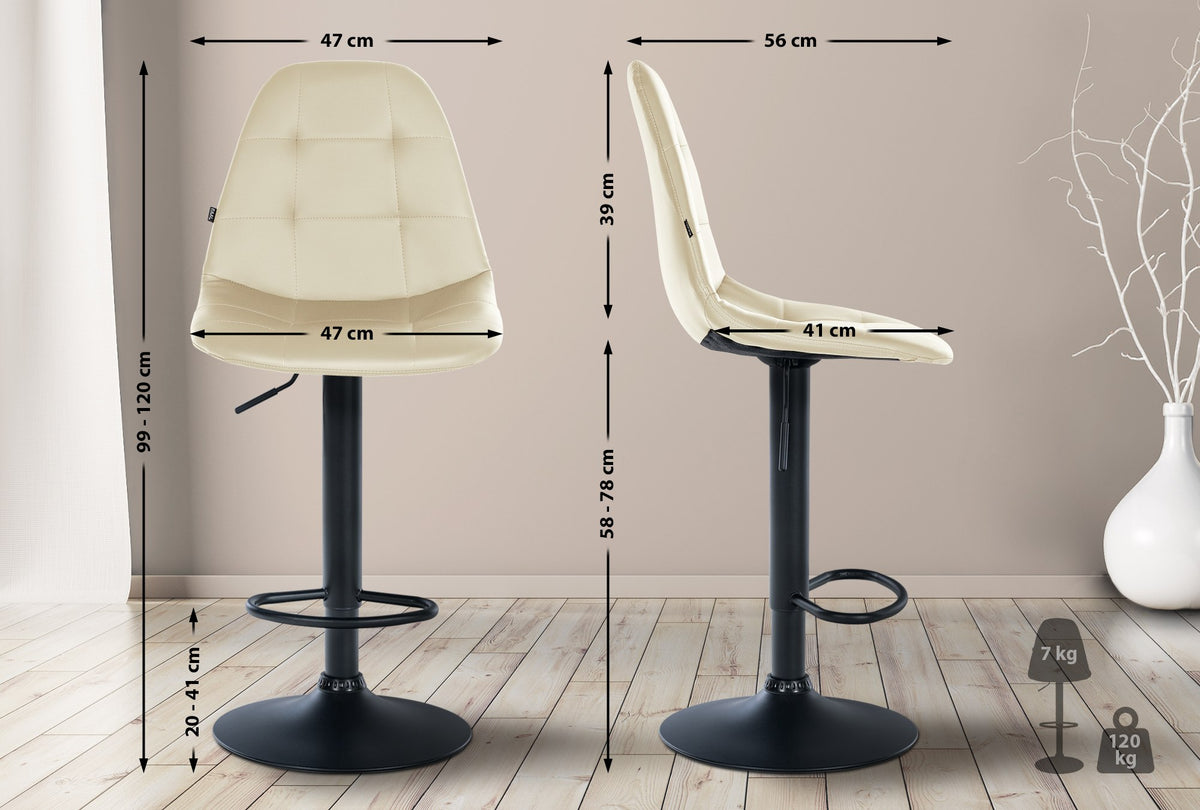 CLP Barhocker Elmore Kunstleder B – Produktabbildung 9
