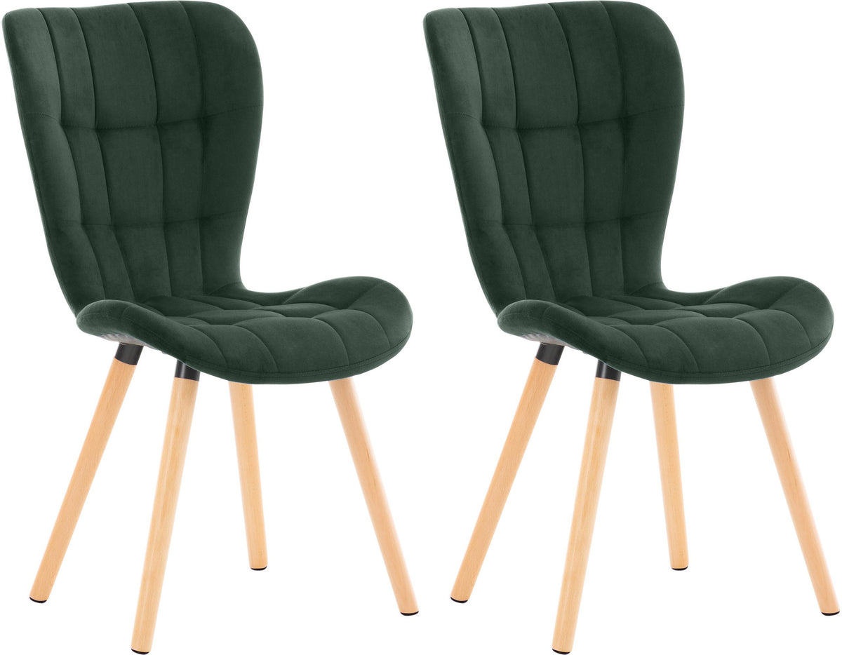 CLP 2er Set Stuhl Elda Samt – Produktabbildung 8