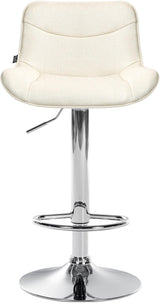CLP Barhocker Vonore Stoff chrom – Produktabbildung 3