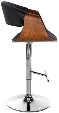 CLP Barhocker Foley Kunstleder Eiche – Produktabbildung 3