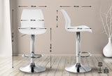 CLP 2er Set Barhocker Gilbert Kunststoff – Produktabbildung 2