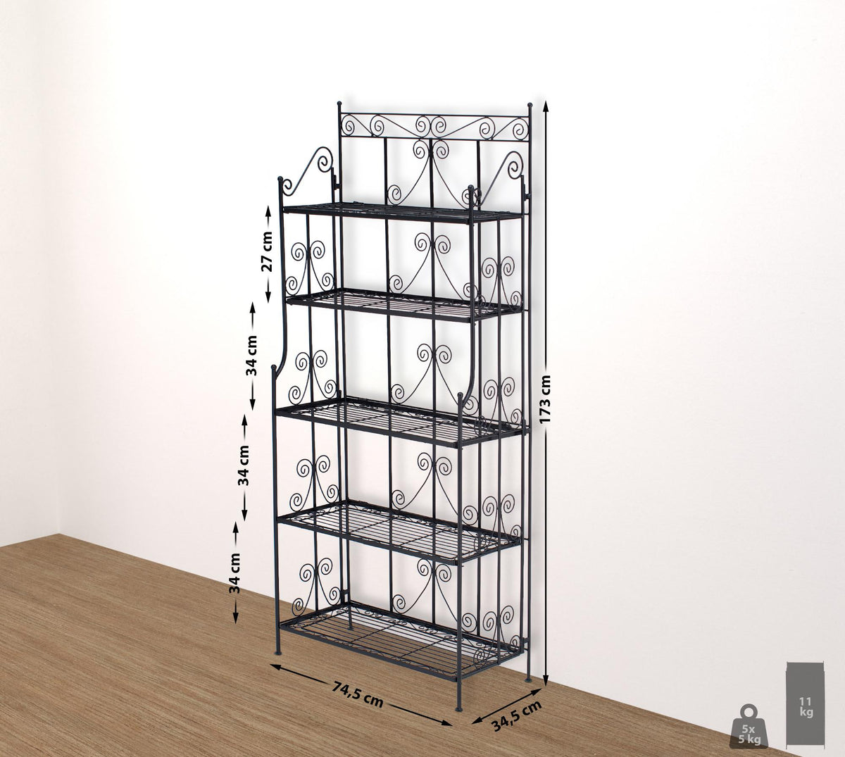 CLP Standregal Ciara – Produktabbildung 2