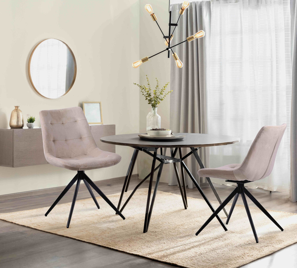 CLP Esszimmerstuhl Merna Samt – Produktabbildung 3