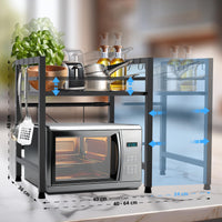 CLP Mikrowellenregal Marana stufig – Produktabbildung 2