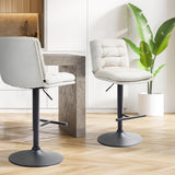 CLP Barhocker Damar Samt schwarz – Produktabbildung 3