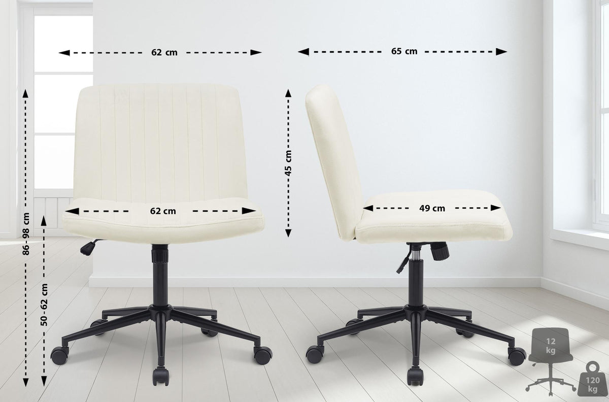 CLP Bürostuhl Kingman Samt – Produktabbildung 9