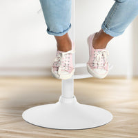 CLP 2er Set Barhocker Solon Weiß Samt – Produktabbildung 4