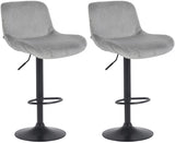 CLP 2er Set Barhocker Solon Schwarz