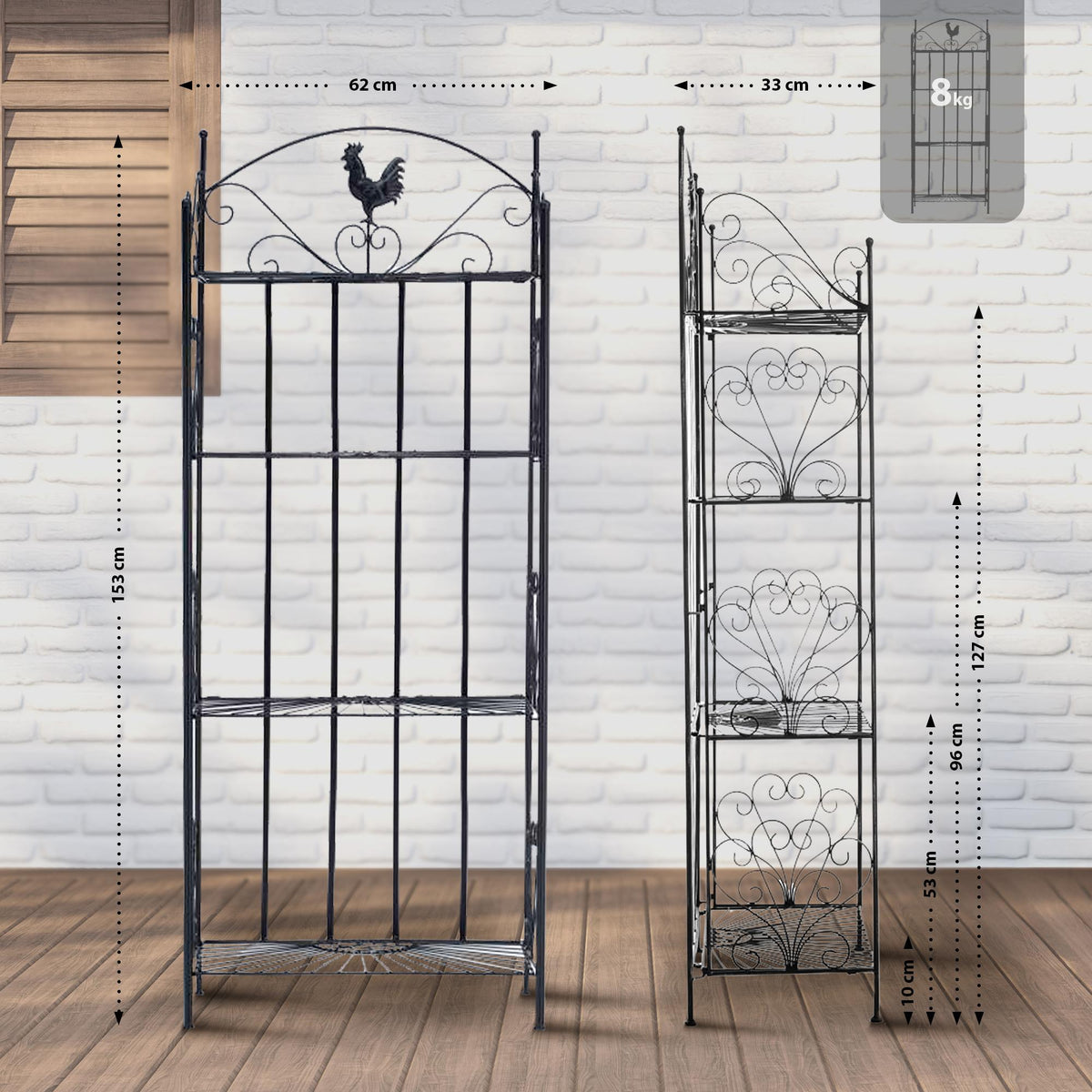 CLP Standregal Mia – Produktabbildung 2