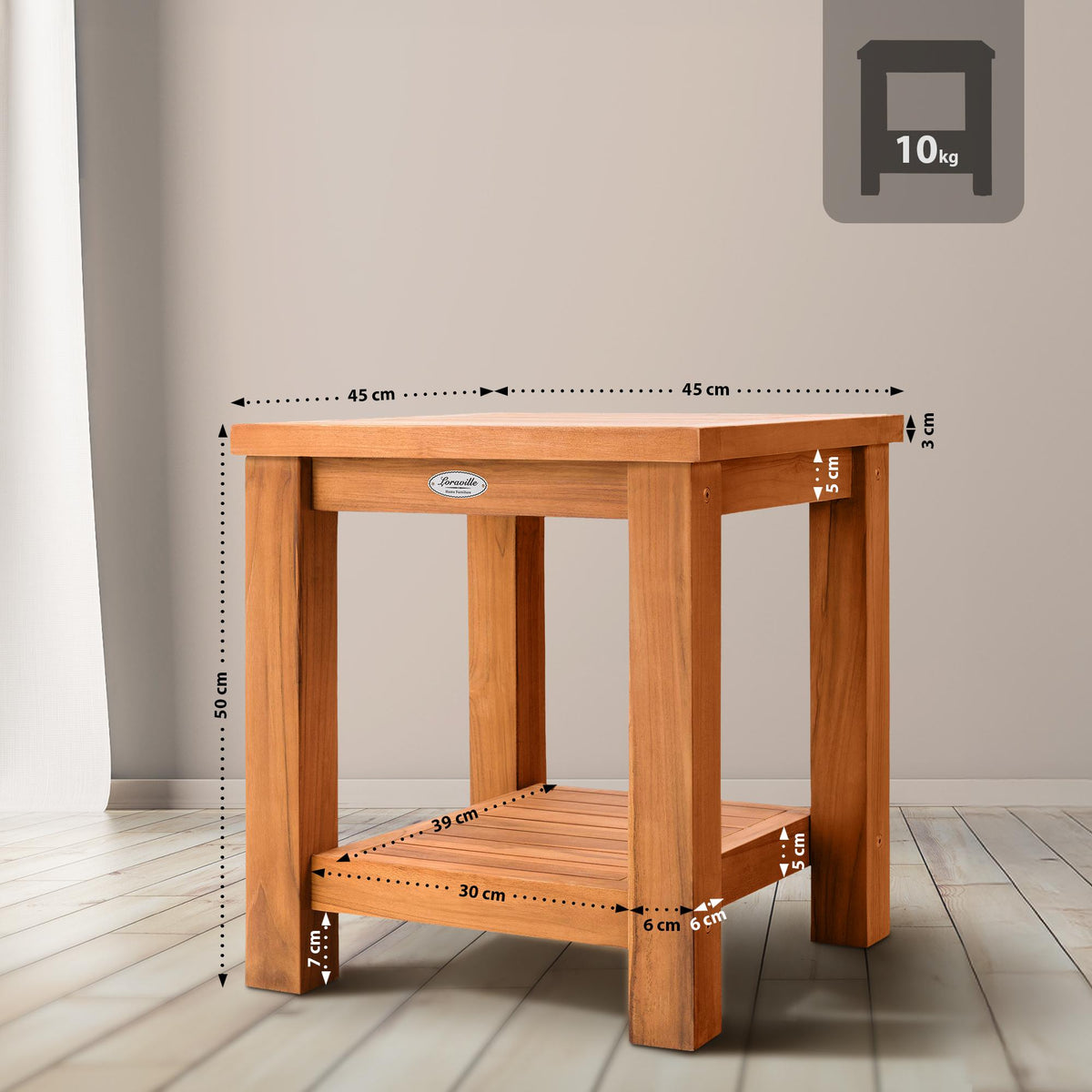 CLP Beistelltisch Keaton – Produktabbildung 2