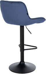 CLP 2er Set Barhocker Kasson Samt – Produktabbildung 6