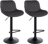 CLP 2er Set Barhocker Kasson Samt – Produktabbildung 9