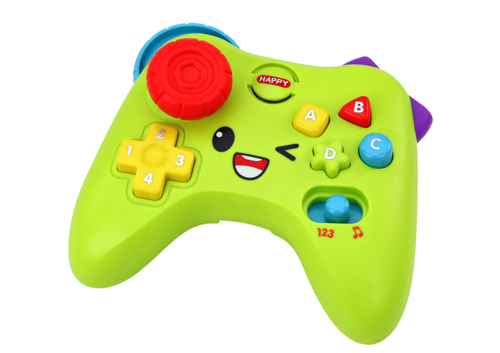LEAN Toys Interaktives Pad, Lernkonsole, Lichter, Geräusche, Grün – Produktabbildung 2