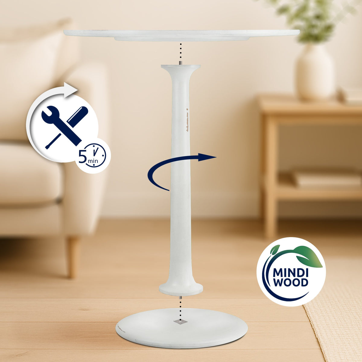 CLP Beistelltisch Morristown 70 – Produktabbildung 7
