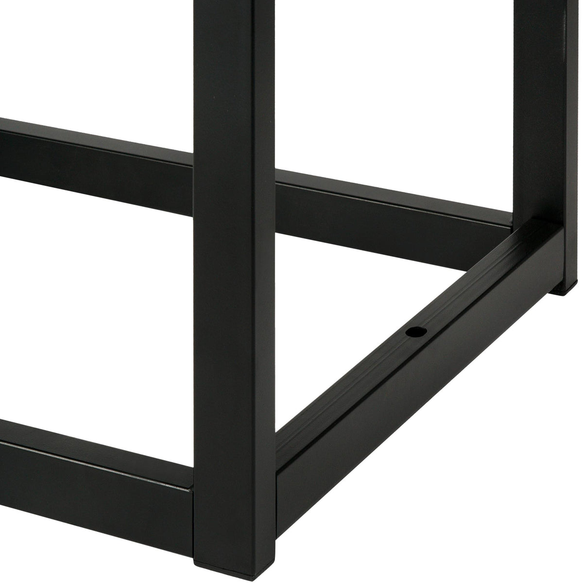 CLP Sitzbank Polson Samt Schwarz 120 cm – Produktabbildung 5