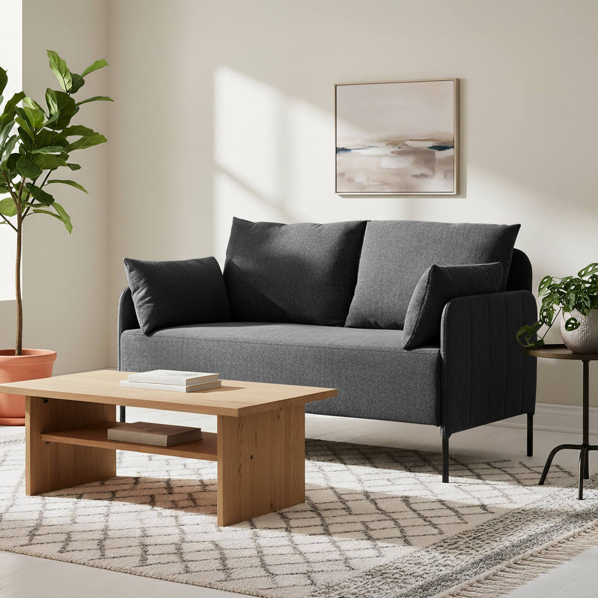 CLP Ziden Couch 2 Sitzer Stoff – Produktabbildung 3