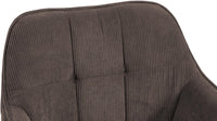 CLP Esszimmerstuhl Vienna Cord schwarz – Produktabbildung 6