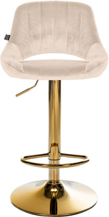 CLP Barhocker Milet Samt gold – Produktabbildung 4