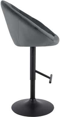 CLP Barhocker London Samt schwarz – Produktabbildung 5
