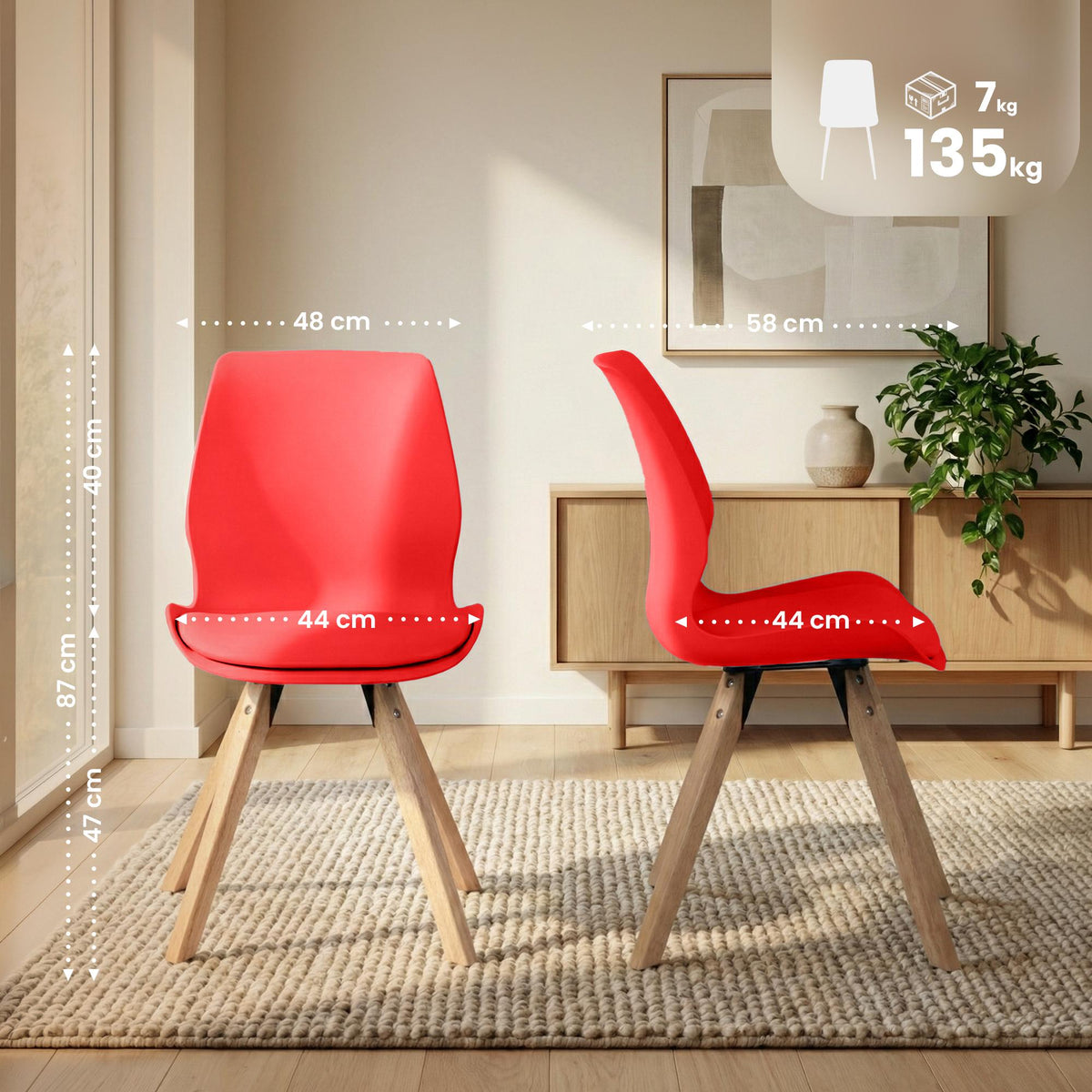 CLP Stuhl Luna Kunststoff – Produktabbildung 9