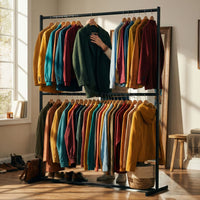 CLP Kleiderständer Helga 165x185 cm – Produktabbildung 3
