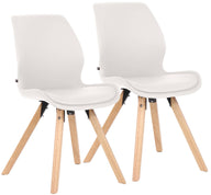 CLP 2er Set Esszimmerstuhl Luna