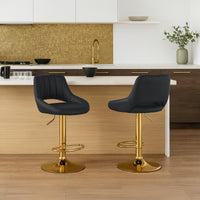 CLP Barhocker Milet Kunstleder gold – Produktabbildung 3